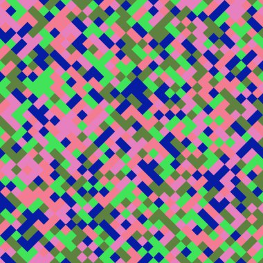 Color Rhombus tile tessellation pattern illustration