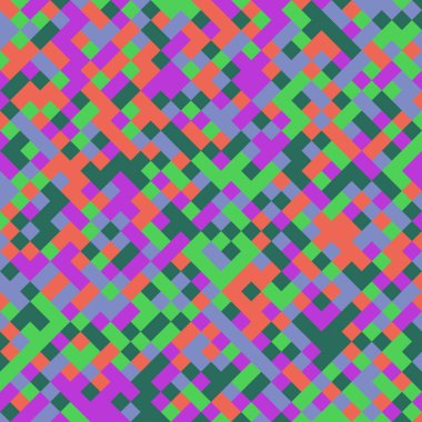 Color Rhombus tile tessellation pattern illustration