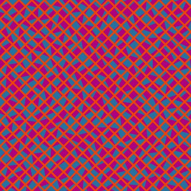 Color Rhombus tile tessellation pattern illustration