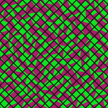 Color Rhombus tile tessellation pattern illustration