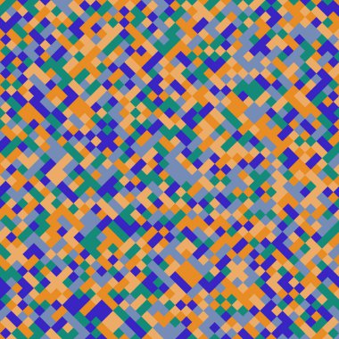 Color Rhombus tile tessellation pattern illustration