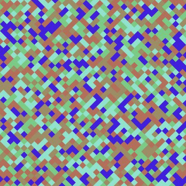 Color Rhombus tile tessellation pattern illustration