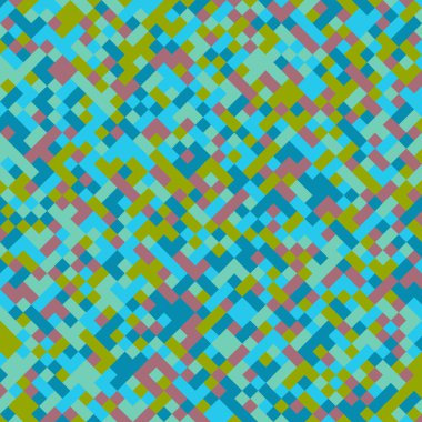 Color Rhombus tile tessellation pattern illustration