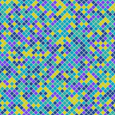 Color Rhombus tile tessellation pattern illustration