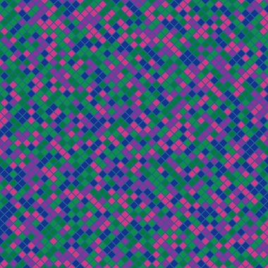 Color Rhombus tile tessellation pattern illustration