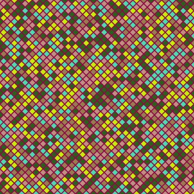 Color Rhombus tile tessellation pattern illustration