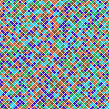 Color Rhombus tile tessellation pattern illustration