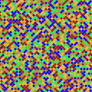 Color Rhombus tile tessellation pattern illustration