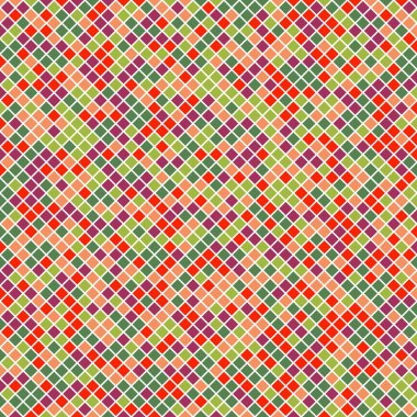 Color Rhombus tile tessellation pattern illustration