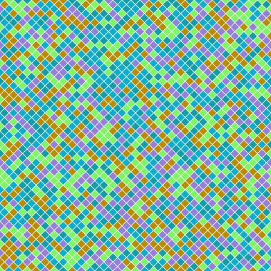 Color Rhombus tile tessellation pattern illustration