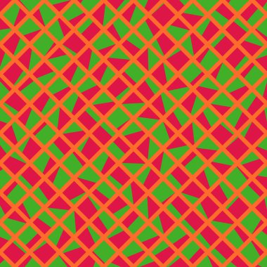 Color Rhombus tile tessellation pattern illustration