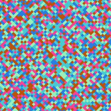 Color Rhombus tile tessellation pattern illustration