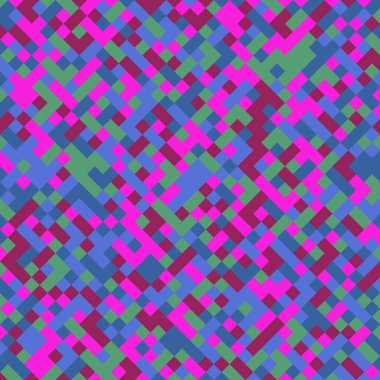 Color Rhombus tile tessellation pattern illustration