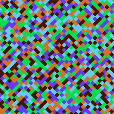 Color Rhombus tile tessellation pattern illustration