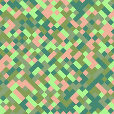 Color Rhombus tile tessellation pattern illustration