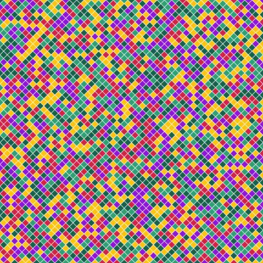 Color Rhombus tile tessellation pattern illustration
