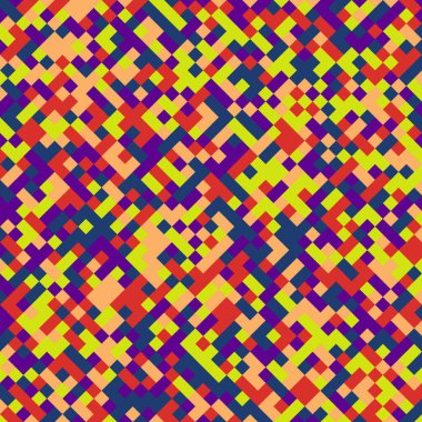 Color Rhombus tile tessellation pattern illustration