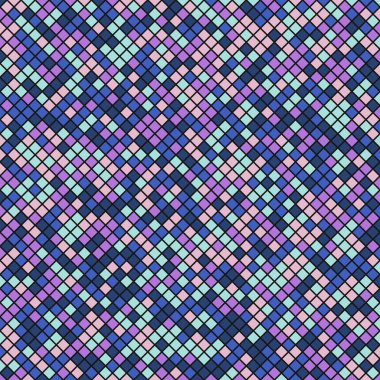 Color Rhombus tile tessellation pattern illustration