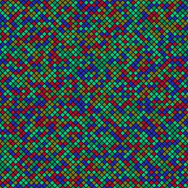 Color Rhombus tile tessellation pattern illustration