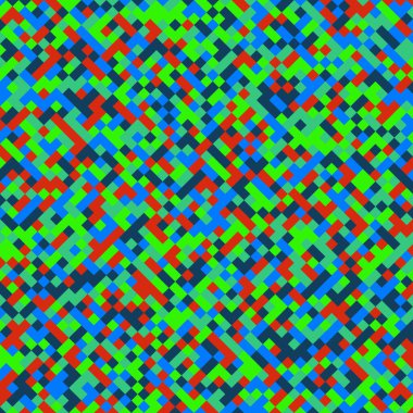 Color Rhombus tile tessellation pattern illustration