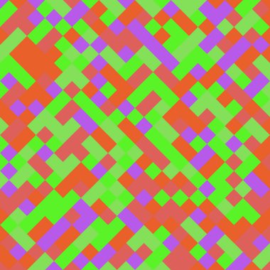 Color Rhombus tile tessellation pattern illustration