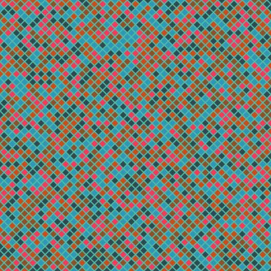 Color Rhombus tile tessellation pattern illustration