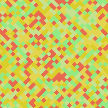 Color Rhombus tile tessellation pattern illustration