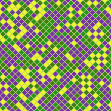 Color Rhombus tile tessellation pattern illustration