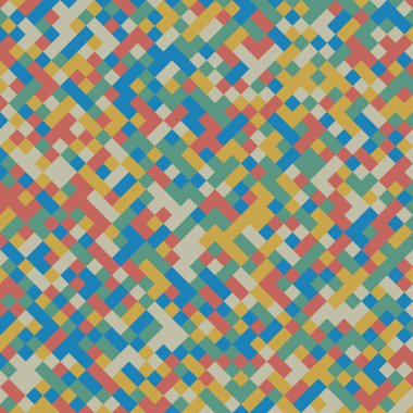Color Rhombus tile tessellation pattern illustration