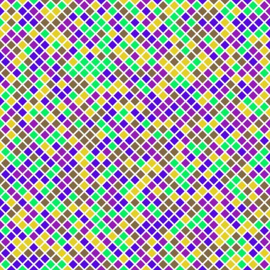 Color Rhombus tile tessellation pattern illustration