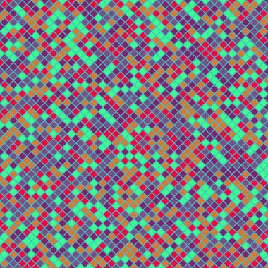 Color Rhombus tile tessellation pattern illustration