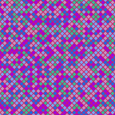 Color Rhombus tile tessellation pattern illustration