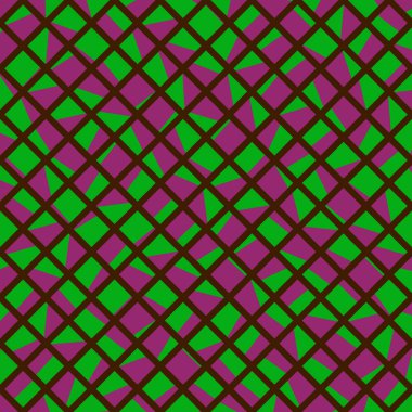 Color Rhombus tile tessellation pattern illustration