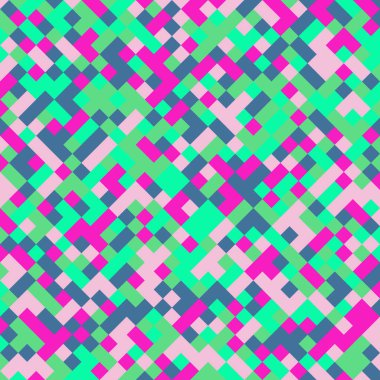 Color Rhombus tile tessellation pattern illustration