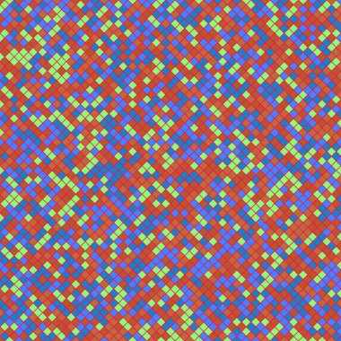 Color Rhombus tile tessellation pattern illustration