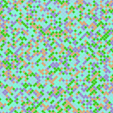 Color Rhombus tile tessellation pattern illustration