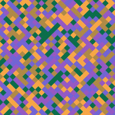 Color Rhombus tile tessellation pattern illustration