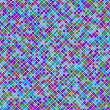 Color Rhombus tile tessellation pattern illustration