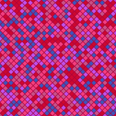 Color Rhombus tile tessellation pattern illustration