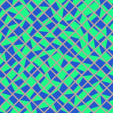 Color Rhombus tile tessellation pattern illustration