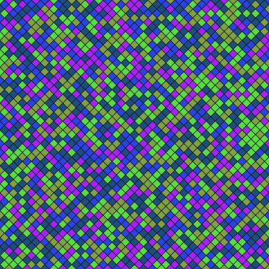 Color Rhombus tile tessellation pattern illustration