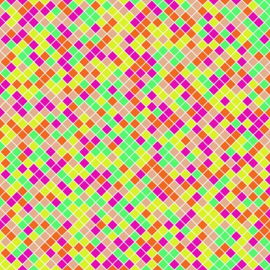 Color Rhombus tile tessellation pattern illustration