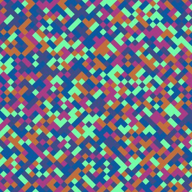 Color Rhombus tile tessellation pattern illustration