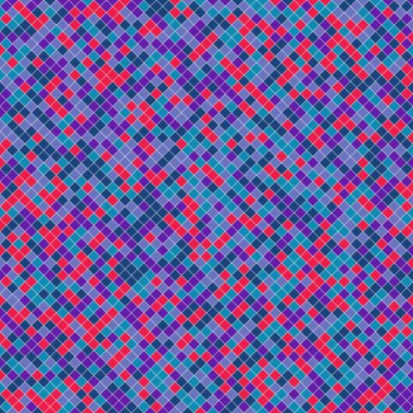 Color Rhombus tile tessellation pattern illustration
