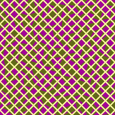 Color Rhombus tile tessellation pattern illustration