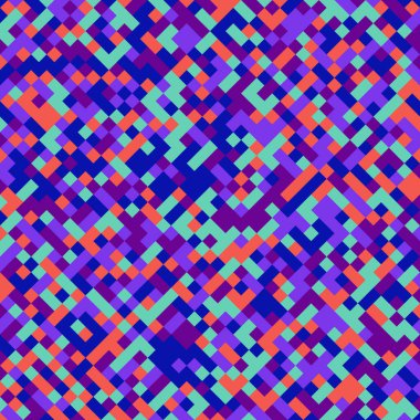 Color Rhombus tile tessellation pattern illustration