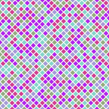Color Rhombus tile tessellation pattern illustration