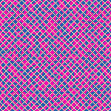 Color Rhombus tile tessellation pattern illustration