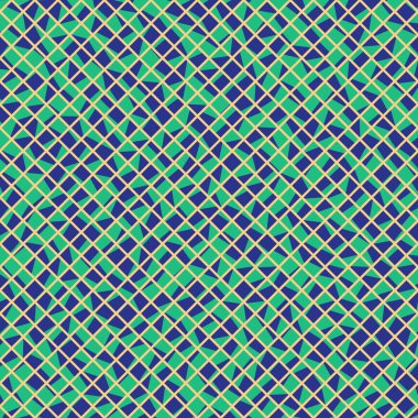 Color Rhombus tile tessellation pattern illustration