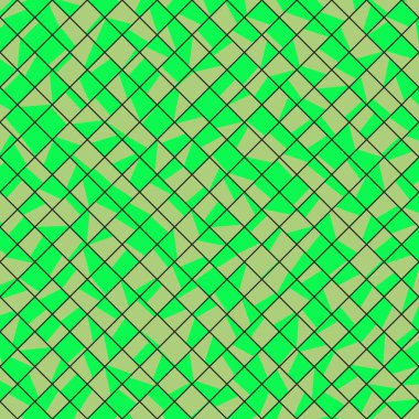 Color Rhombus tile tessellation pattern illustration